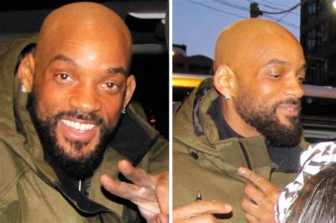 Will Smith Debuts Bald Head On The Set Of Suicide Squad Daily Star