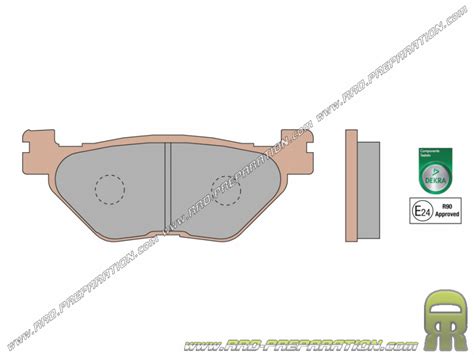 MALOSSI MHR DEKRA Rear Brake Pads For YAMAHA T MAX 500 Scooter From