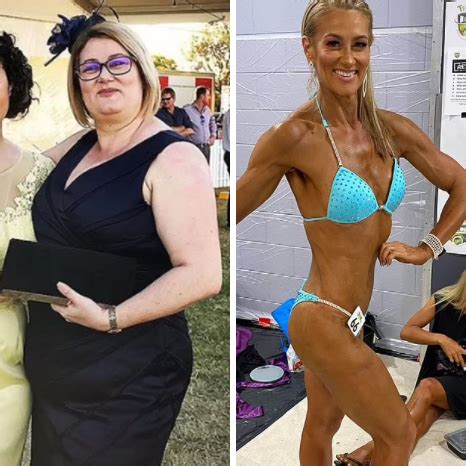 Overweight Mother Who Shed Half Her Weight And Entered