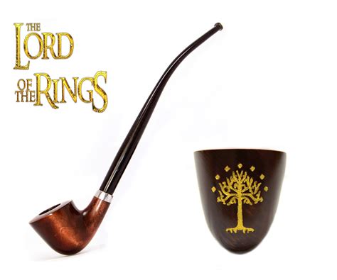 Tobacciana Other Collectible Tobacco Pipes Metal Tree Of Gondor Long
