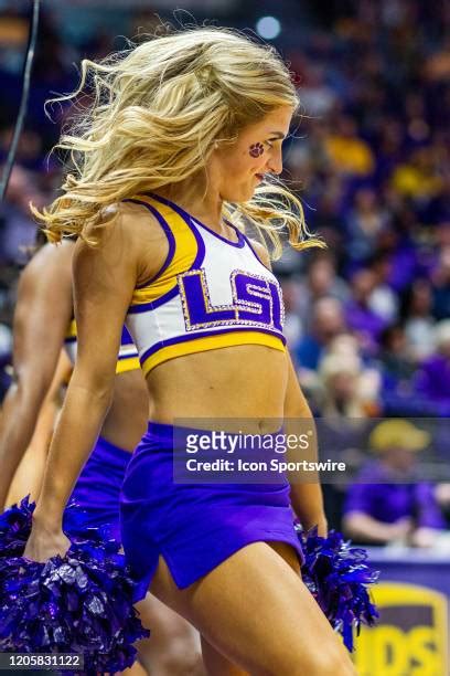 Lsu Cheerleaders Photos And Premium High Res Pictures Getty Images