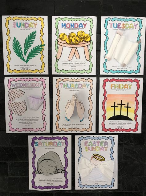 Passion Week Bible Crafts For Your Kiddos