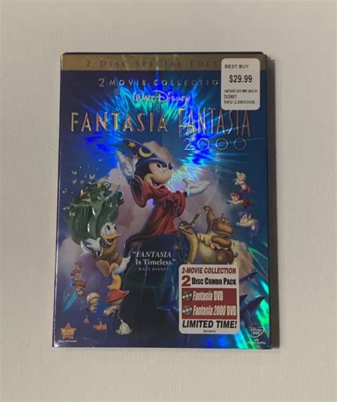 Fantasia Fantasia 2000 Dvd 2010 Special Edition 2 Disc 2 Movie