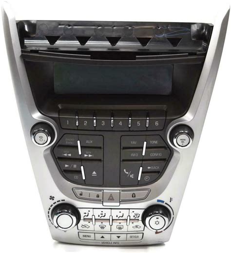 2010 2011 Chevrolet Equinox Dash Radio Climate Control 22766834