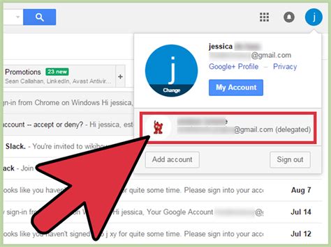 Creating Gmail Account