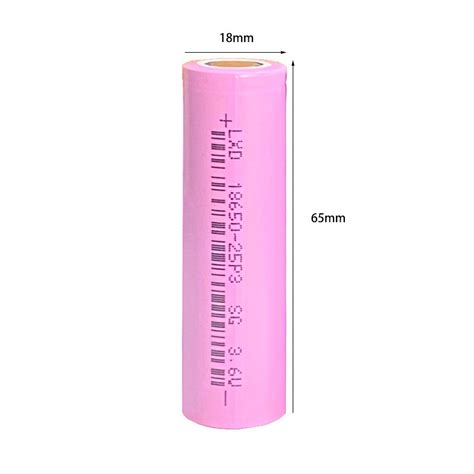 18650 Battery 2500mah Lithium Ion Battery Rechargeable Battery For ...
