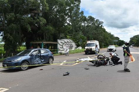 Menor Fallece Tras Accidente De Moto En Carretera De Acayucan