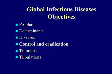 Ppt Control Measures For Infectious Diseases Powerpoint Presentation B8f