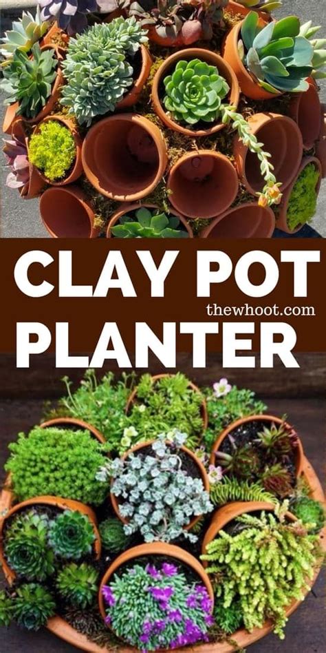 Clay Pot Planter Ideas Youll Love This Inspiration Small Clay Pot