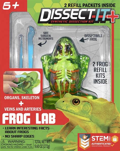 Dissect It Simulated Synthetic Lab Dissection Stem Toy Kids Home