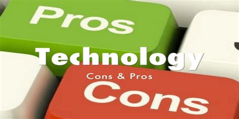 See full dictionary entry for pros. Pros and Cons of Using Technology in Education System ...