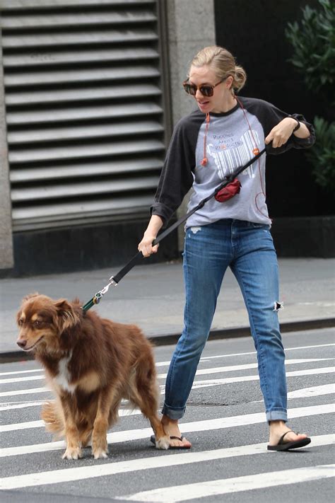 Amanda Seyfried Takes a Break From Filming Anon in New York 09/05/2016