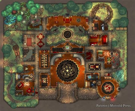 Ring Of Fire Battle Map 30x22 Roll20
