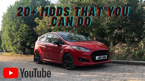 Ford Fiesta Mk75 Mods List Youtube