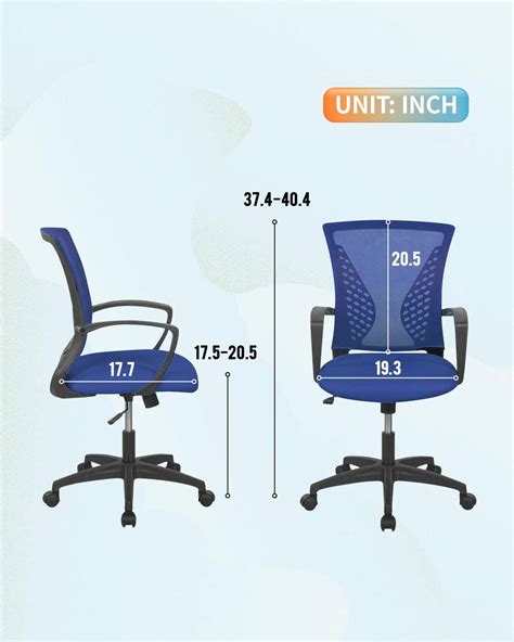 Bestoffice Task Chair And Managers Chair With Swivel And Lumbar Support