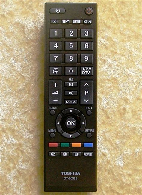 Toshiba tv remote control 4 digit codes. ORIGINAL Toshiba Remote CT- 90329 - 22AV700A 26AV700A ...