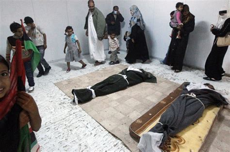Gaddafis Body Removed For Burial News Al Jazeera