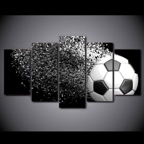 Soccer Canvas Print Wall Art No Soccer Fans Home Is Complete With Some