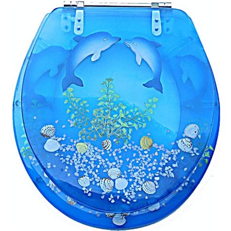 Trimmer Polyresin Decorative Dolphin Toilet Seat Free Shipping Today