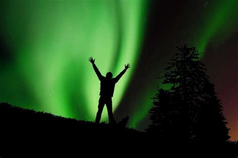 Free Images Night Atmosphere Scenic Tourism Aurora Borealis