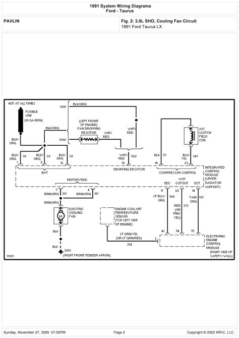 Ground wire for a 2002 mercury sable 2 answers. 2004 Ford Taurus Wiring Diagram