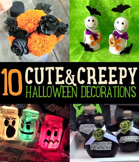 Cute And Creepy Halloween Decorations Diy Projects Craft
