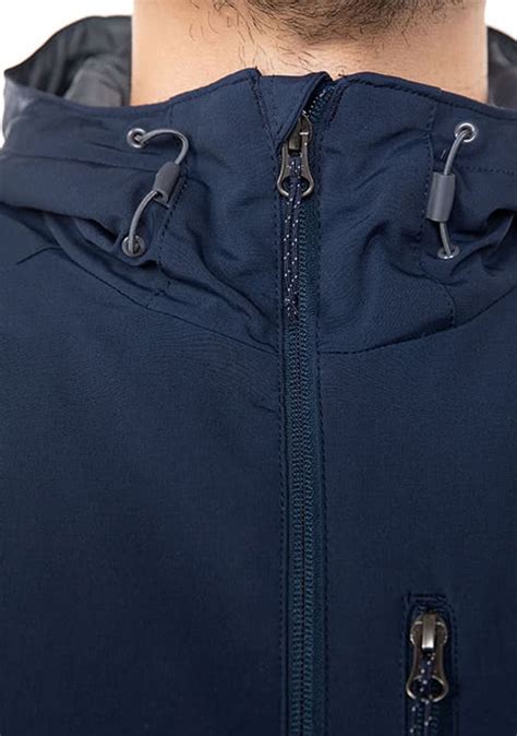 Renegade Sportswear Mens Water Resistant Soft Shell Full Zip Jacket