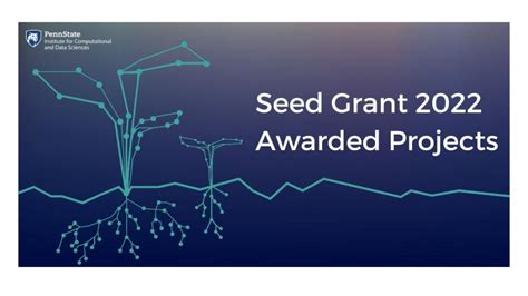 Seed Grants To Fund Projects That Tackle Huge Scientific Societal