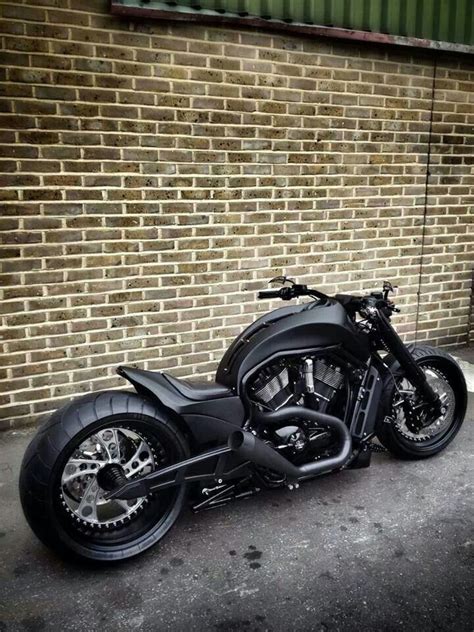 Matte Black Motorcycle Flat Black Bike All Black
