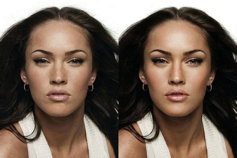Celebrity Photoshop Transformations Before And After