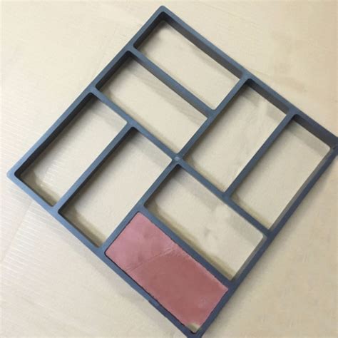 Wholesale Manually Paving Cement Brick Molds DIY Plastic Path Maker