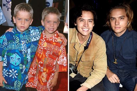 cole and dylan sprouse then and now
