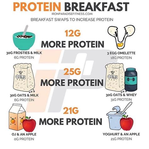 Fruits are one of the best foods to eat if you're trying to lose weight because they have very few calories, no fat, and are high in volume, being mostly water. Meal Plan di Instagram "Protein breakfast ️👍" | Protein ...