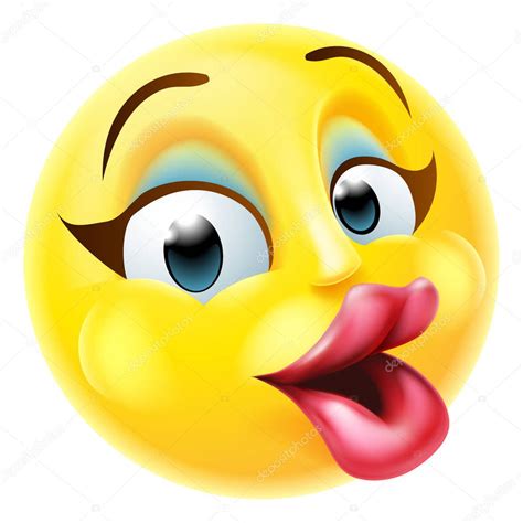 Images Lipstick Emoji Beautiful Woman Emoji — Stock Vector © Krisdog
