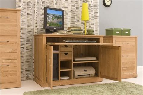 Mobel Oak Hidden Home Office Home Desks For Small Spaces Computer Desk Small Space