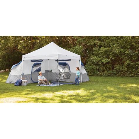 Ozark Trail Connect Tent 8 Person Canopy Tent Straight Leg Canopy Sold
