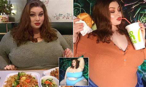 Lb Woman Who Gorges On K Calories A Day Has A Legion Of Online Fans Who Pay To Watch Her