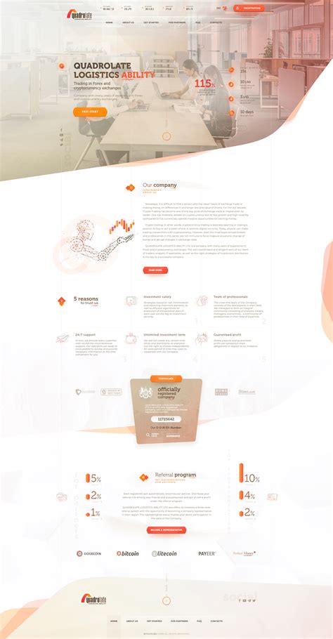 Makers make an order on the book of a what crypto exchange has the lowest rates in canada? QUADROLATE Crypto trading company on Behance