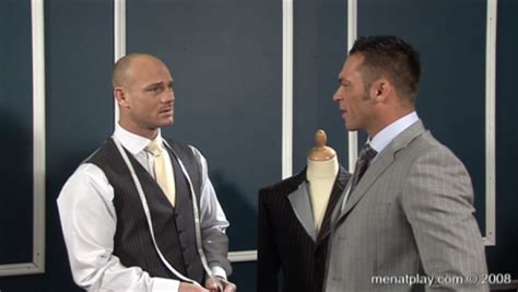 Men At Play The Tailor Starring Jed Willcox And Kurt Rogers Bodybuilder Beautiful Archives