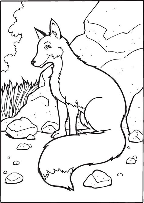 Actually that somebody ought to believe the finished coloring page is going to be the work of a mini picasso and several coloring. Animal Templates | Free & Premium Templates | Fox coloring ...