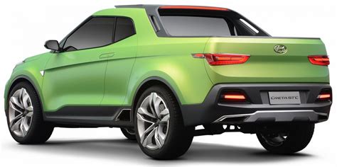 Hyundai Unveils Creta Stc Small Pick Up Concept