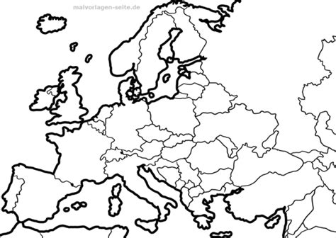 Leere europakarte for weiß osservatorioartisticoorg. Landkarte Europa | Landkarte europa, Landkarte und ...
