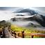 High Quality Desktop Wallpaper Of Stairs Hills Fog 