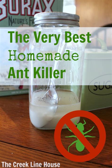 Diatomaceous earth powder is a phenomenal ant killer. The Very Best Homemade DIY Ant Killer - The Creek Line House