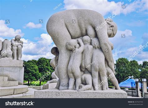 Oslo Norway Sculpture By Gustav Vigeland Stock Photo Shutterstock