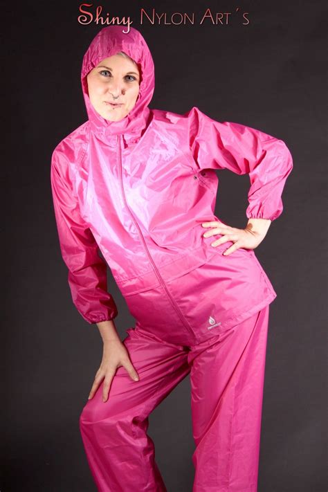 nylons rain suits pvc apron pink raincoat hooded cloak rain gear