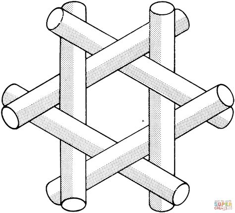 Optical Illusion 36 Coloring Page Free Printable Coloring Pages