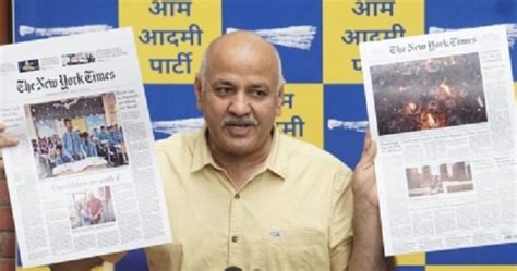 It Will Be Bjp Vs Aap In 2024 General Elections Claims Manish Sisodia