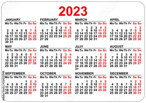 Calendar Days In 2023 Time And Date Calendar 2023 Canada