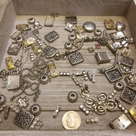 Vintage Jewelry Lotjunk Jewelry Detash Lot For Crafting Or Etsy